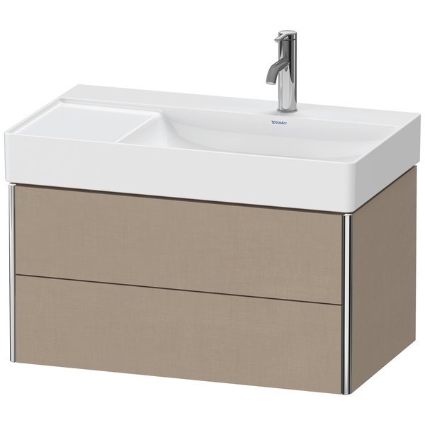 Xsquare Wall-Mounted Vanity Unit Linen, Duravit, Mfr#: XS416907575